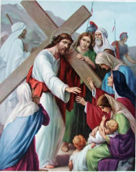 Christ consoles the Women of Jerusalem