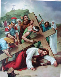 Jesus falls a third time